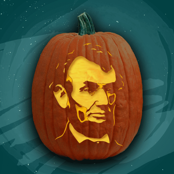 Abraham Lincoln 1 000 Free Pumpkin Carving Patterns No Ads Just