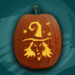 Black Magic – Free Pumpkin Carving Patterns