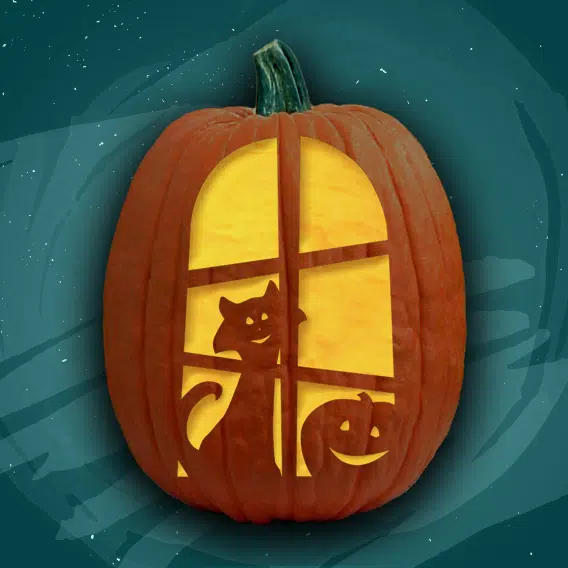 Happy You’re Home! – Free Pumpkin Carving Patterns