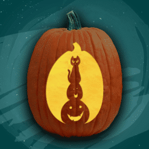 Cats and Witches – Page 5 – Free Pumpkin Carving Patterns